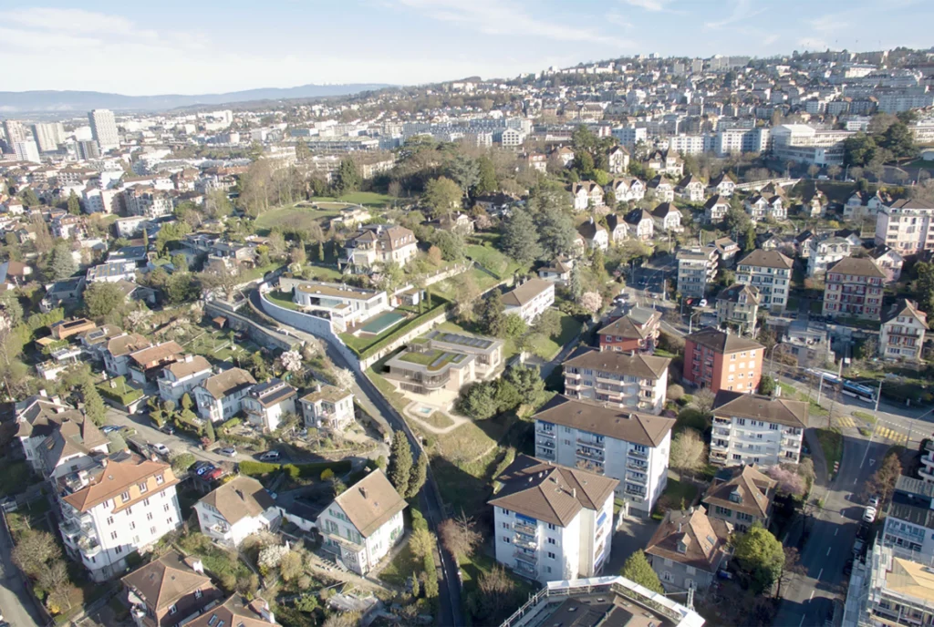 Villa Marc Dufour, Lausanne — vue 1